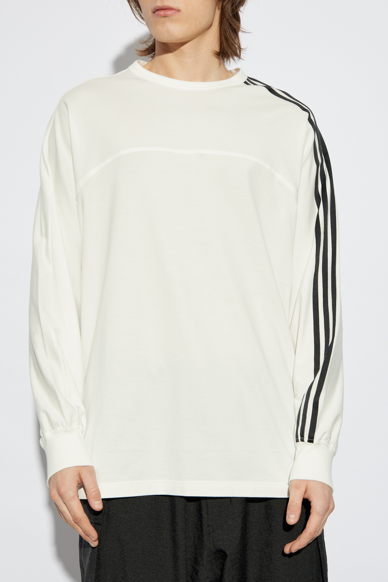 White Long sleeve T-shirt Y-3 - Vitkac AS